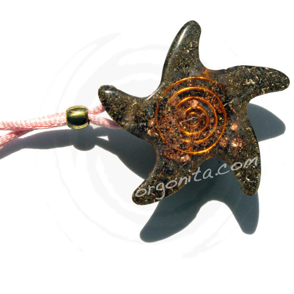 Colgante de Orgonite Cuarzo Rosa