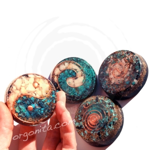 Set de orgonite (4 piezas)