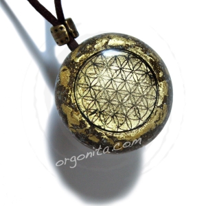 Colgante de Orgonite 2950 - FLOR DE LA VIDA