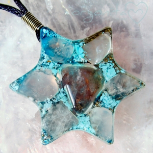 MERKABA - Colgante de Orgonite 3060