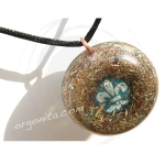 Colgante de Orgonite 3390-FLOR DE LIS