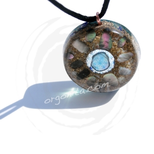 Colgante de Orgonite 3470-FLOR DE LA VIDA