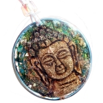 BUDA BLUE - Colgante de Orgonite 3980