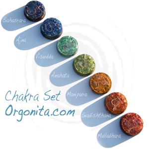 PERSONALIZADA - CHAKRAS - 7 orgonitas