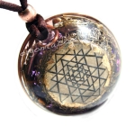 Colgante de Orgonite 4333 - SRI YANTRA