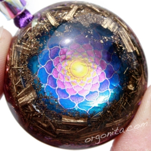 Colgante de Orgonita 5115 - LOTO ARCOIRIS