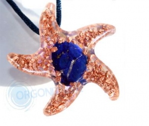 Estrella colgante de Orgonite 5262