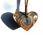 Corazón de Orgonite 7929