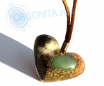 Corazón de Orgonite 7931