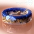 LAPISLAZULI - ANILLO Orgonita 1835 - T16