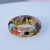 AMETHYST, TURQUOISE  & GOLD - ANILLO Orgonita 6111 - T17