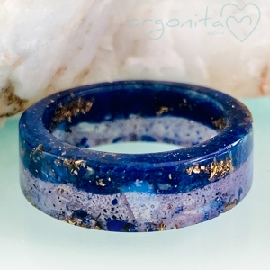 LAPISLAZULI - ANILLO Orgonita 8733 - T16