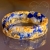 LAPISLAZULI-GOLD- ANILLO Orgonita 3428