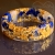 LAPISLAZULI-GOLD- ANILLO Orgonita 3428