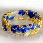 LAPISLAZULI-GOLD- ANILLO Orgonita 3428