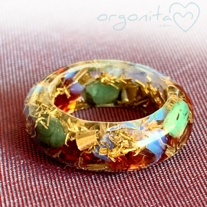 GRANATE - ANILLO Orgonita 5323 - T16