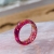 PINK - ANILLO Orgonita 6655- T18 - PIEZA UNICA