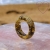 AGATA & GOLD - ANILLO Orgonita 2323 - T19 - PIEZA UNICA