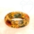 AMBAR, EMERALD  & GOLD - ANILLO Orgonita 4676 - T18