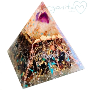 MINI PIRAMIDE Orgonita 0009