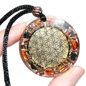 Orgonita 5390 - FLOR DE LA VIDA