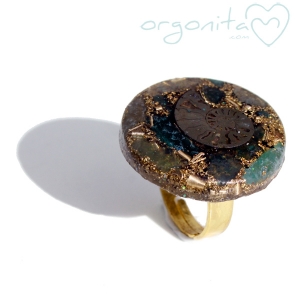 ANILLO Orgonita 4975 - PIEZA UNICA
