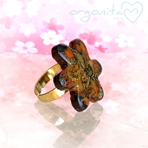 ANILLO Orgonita 2444 - PIEZA UNICA