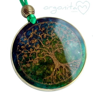 ARBOL DE LA VIDA - Colgante de Orgonita 2100