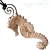 SEAHORSE - Colgante de Orgonita 2362