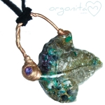 HOJA - Colgante de Orgonita 2333