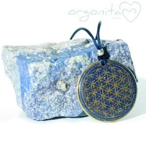 FLOR DE LA VIDA - Colgante de Orgonite 1188