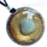 LARIMAR - Colgante de Orgonita 0980