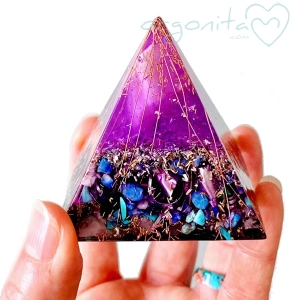 MINI PIRAMIDE Orgonita 8965