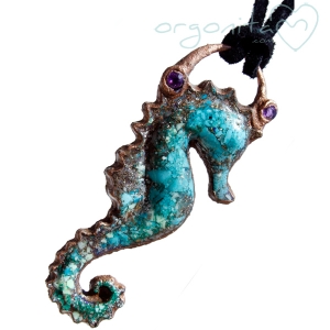 SEAHORSE - Colgante de Orgonita 4494