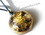 Colgante de Orgonite 1030 FLOR DE ALMENDRO