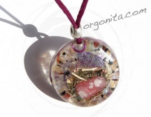 Colgante de Orgonite - 9403 - FLOR DE LA VIDA