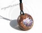 Colgante de Orgonite 9419 - FLOR DE LA VIDA