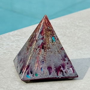 MINI PIRAMIDE Orgonita - PIEZA UNICA