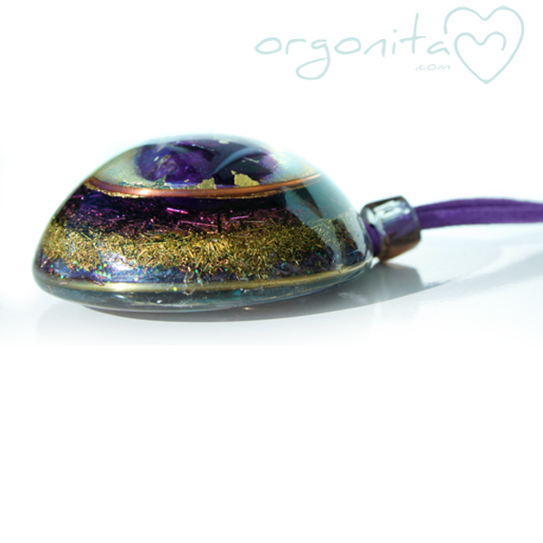 Comprar colgante de ORGONITA con AMATISTA