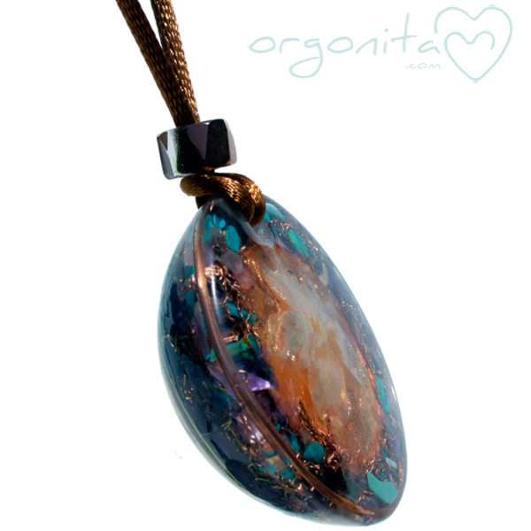 Comprar colgante de ORGONITA con AMATISTA
