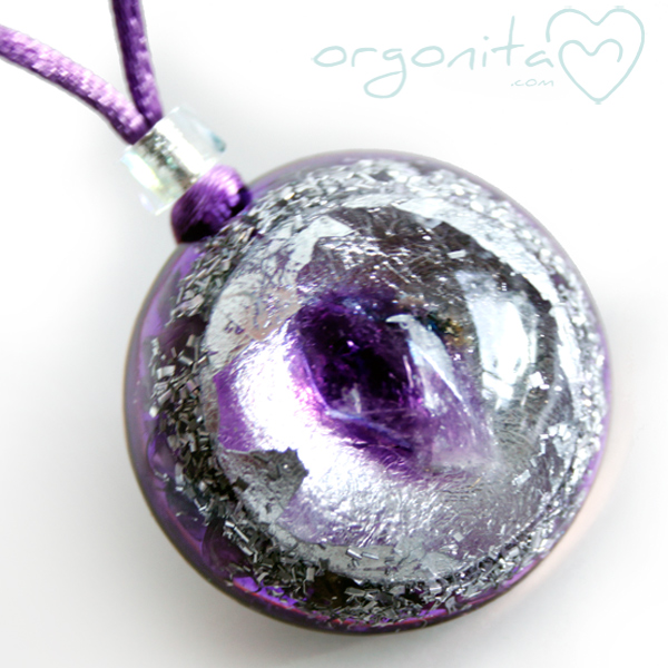 Comprar colgante de ORGONITA con AMATISTA
