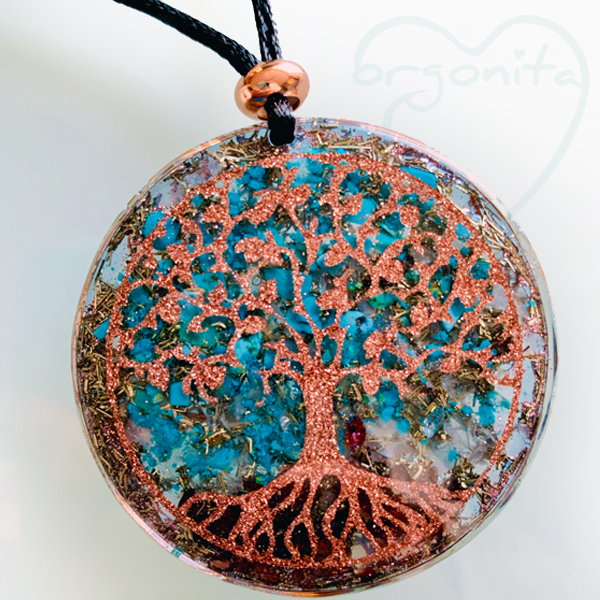 ARBOL DE LA VIDA en orgonita