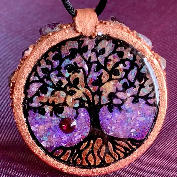 ARBOL DE LA VIDA en orgonita