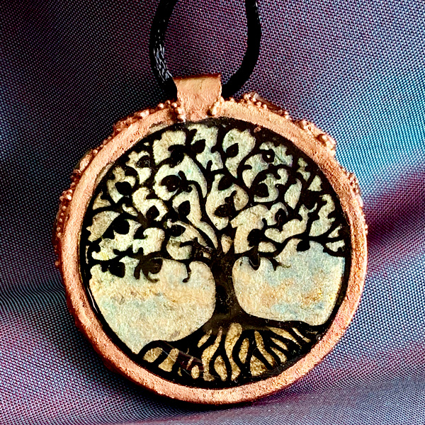 ARBOL DE LA VIDA en orgonita