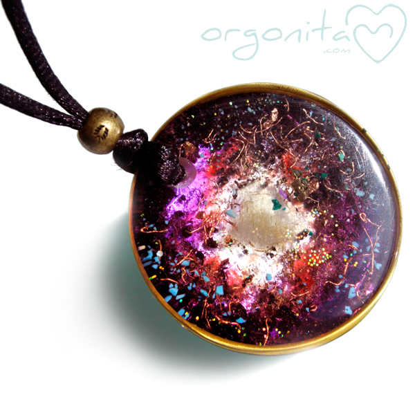 ARBOL DE LA VIDA en colgante de orgonita