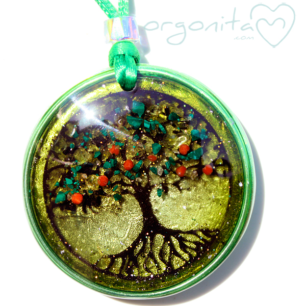ARBOL DE LA VIDA en orgonita