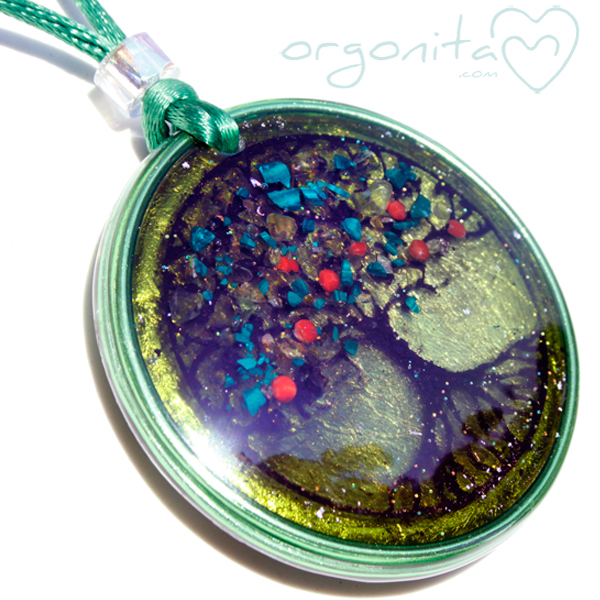 ARBOL DE LA VIDA en orgonita