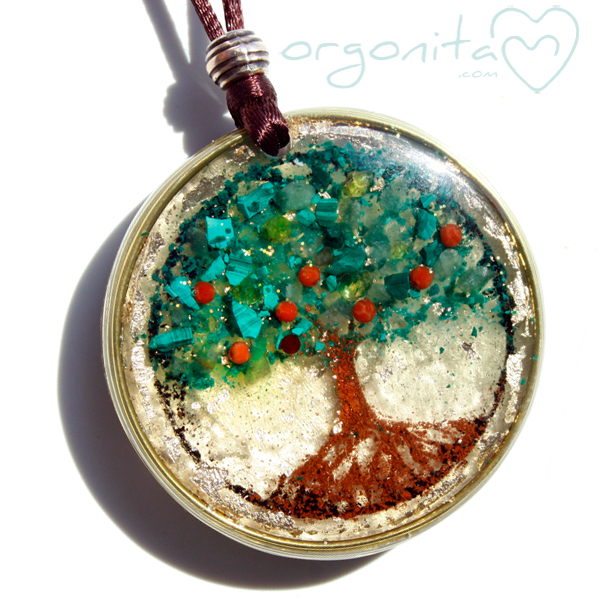 ARBOL DE LA VIDA en orgonita