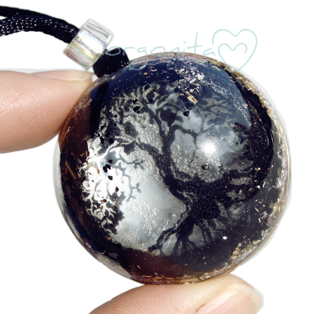 Comprar colgante de orgonita con símbolo del arbol de la vida