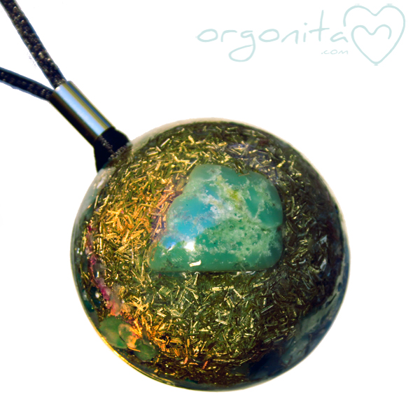 Orgonite de CRISOPRASA